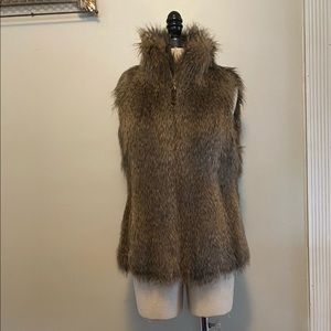 LOFT Faux Fur Vest